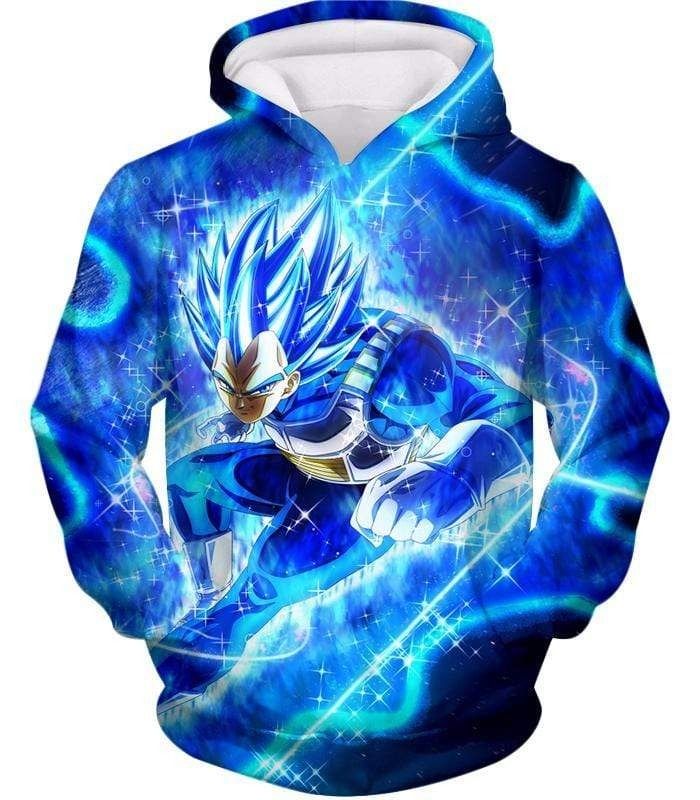 Vegeta Cartoon Dragon Ball Anime Manga 25 Over Print 3d Zip Hoodie