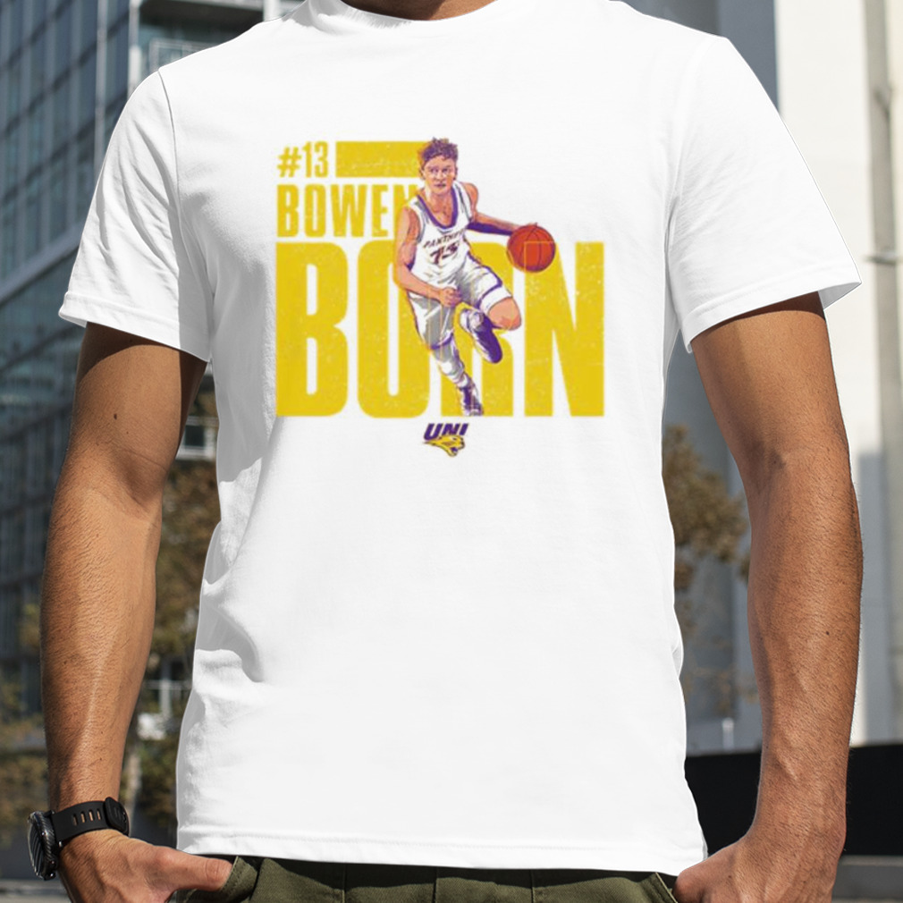 Bowen Born Northern Iowa Illustration shirt