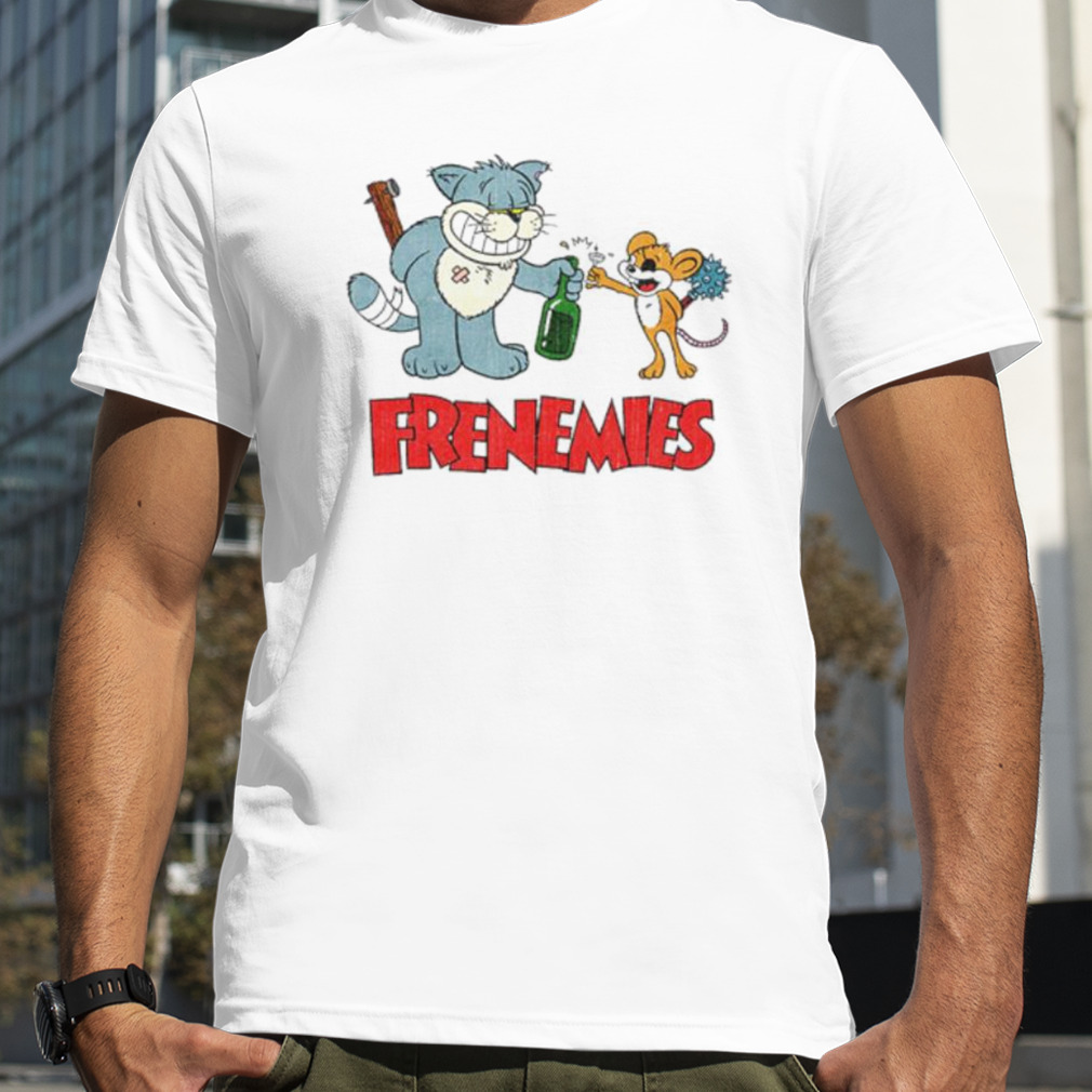 Cat and rat frenemies shirt