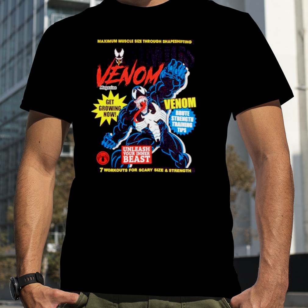 Marvel Venom Fitness Magazine shirt