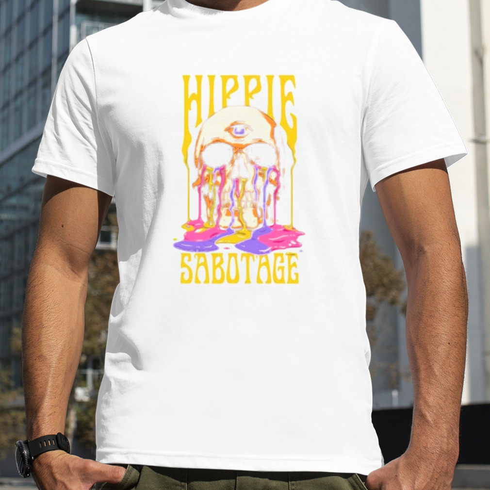 melting Skull Hippie Sabotage Shirt