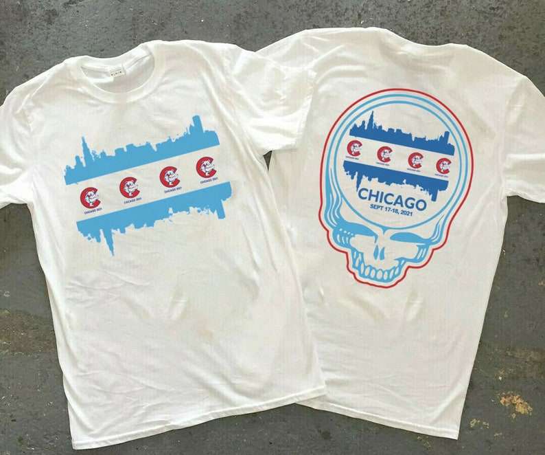 Dead And Company John Mayer Bob Weir Chicago Wrigley Field Tour 2021 T-Shirt