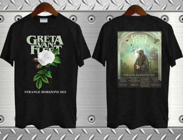 Greta Van Fleet Strange Horizons Tour 2021 Unisex Graphic T-Shirt