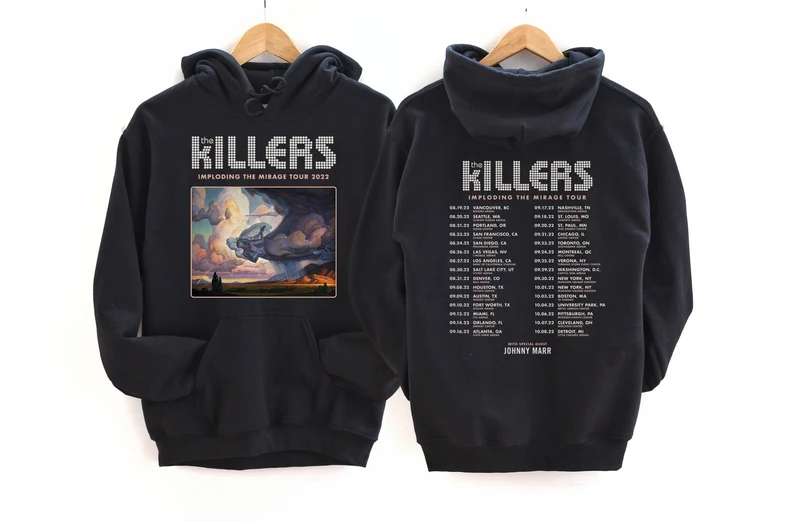 Killers Band Imploding The Mirage Tour 2022 T-Shirt