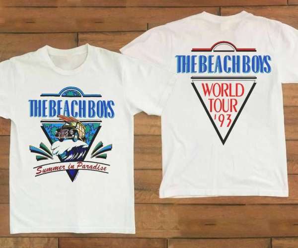 The Beach Boys Summer In Paradise World Tour Unisex Graphic T-Shirt
