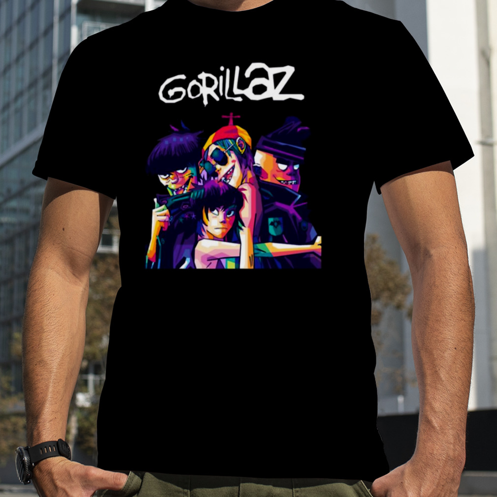 My Favorite People Gordon Lightfoot Gorillaz shirt