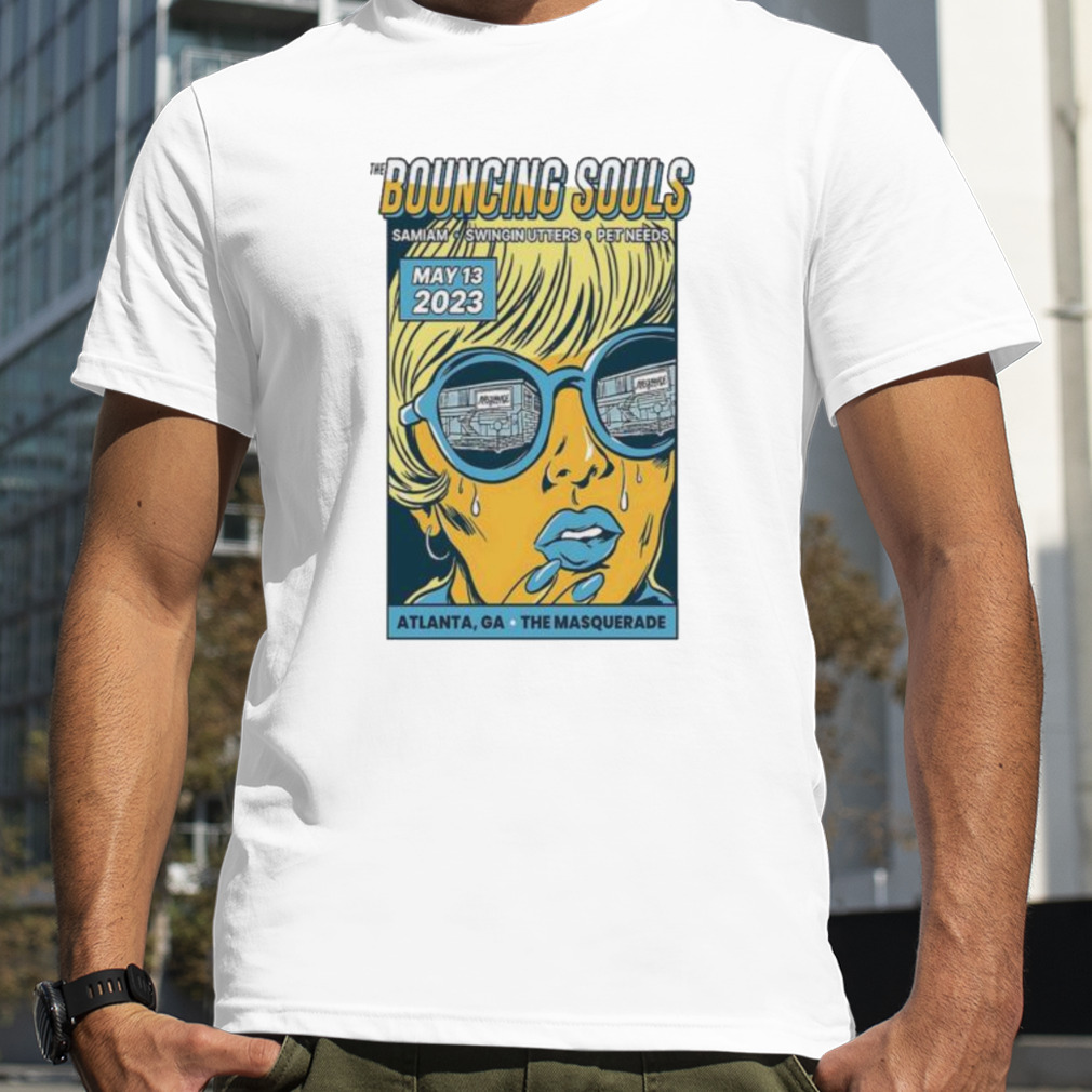 The Bouncing Souls 2023 Atlanta GA Poster shirt