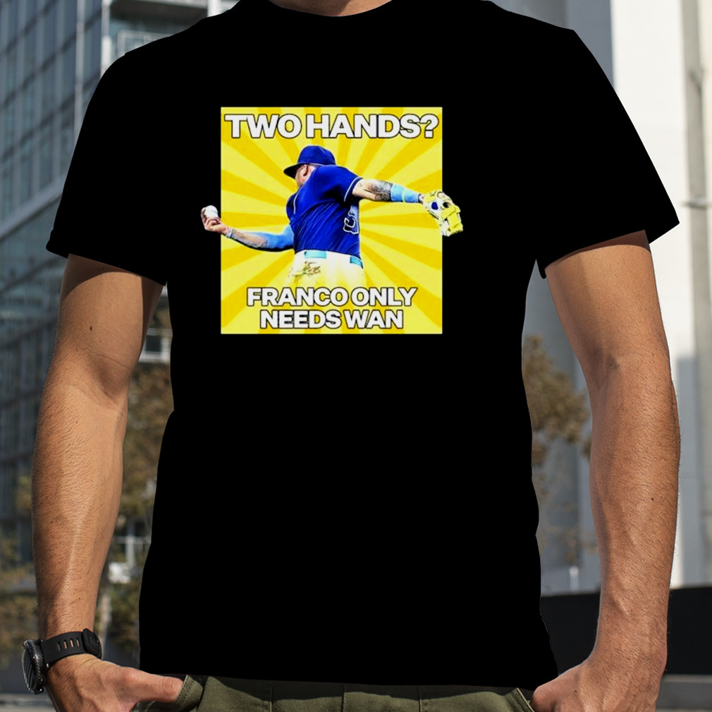 Wander Franco Wan Handed 2023 Shirt