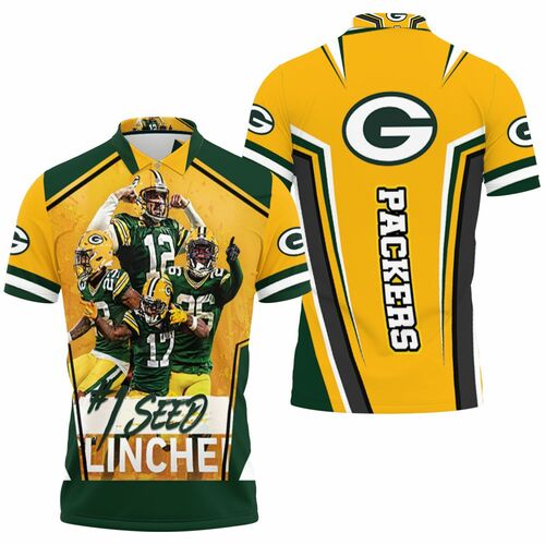 1 Seed Green Bay Packers Nfc North Division Champions Super Bowl 2021 Polo Shirt Model A31675 All Over Print Shirt 3d T-shirt