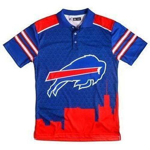 American Buffalo Bills Thematic Polyester Polo Shirt 3d All Over Print Shirt All Over Print Shirt 3d T-shirt