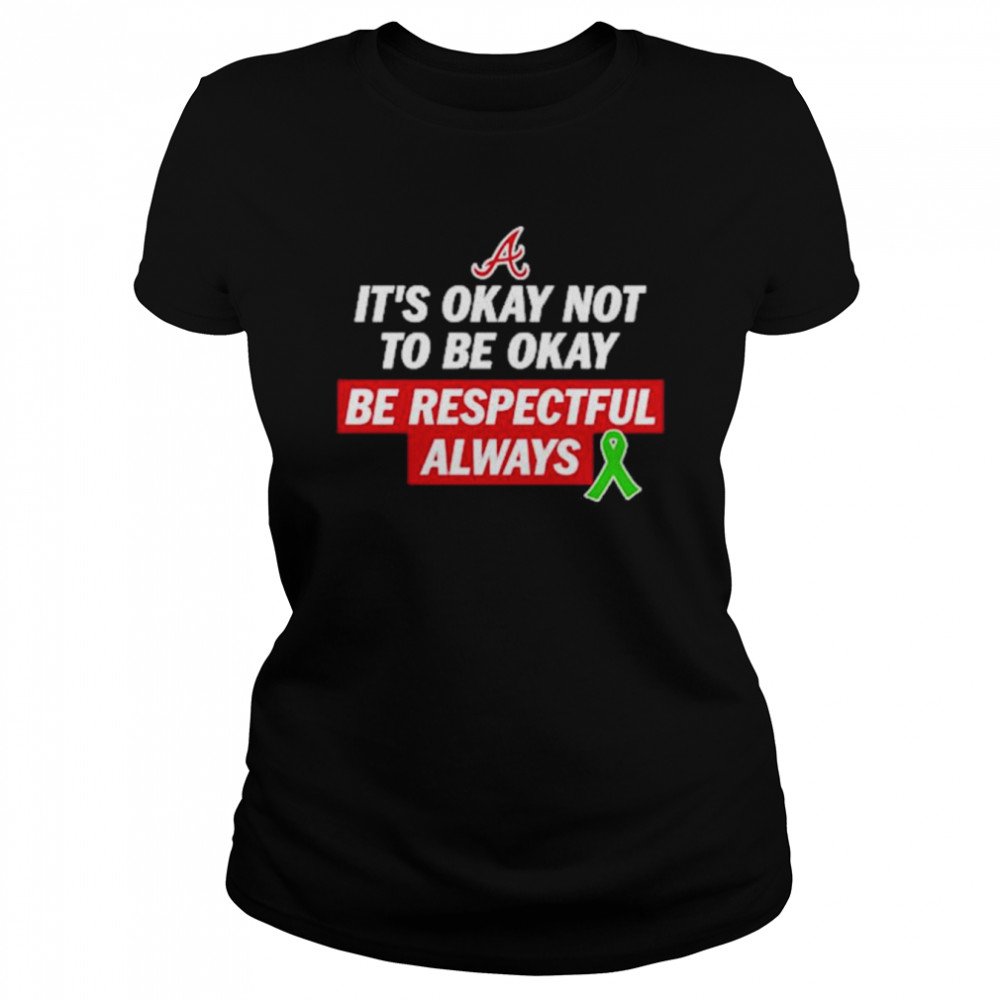 It’s Okay Not To Be Okay Be Respectful Always T-Shirt