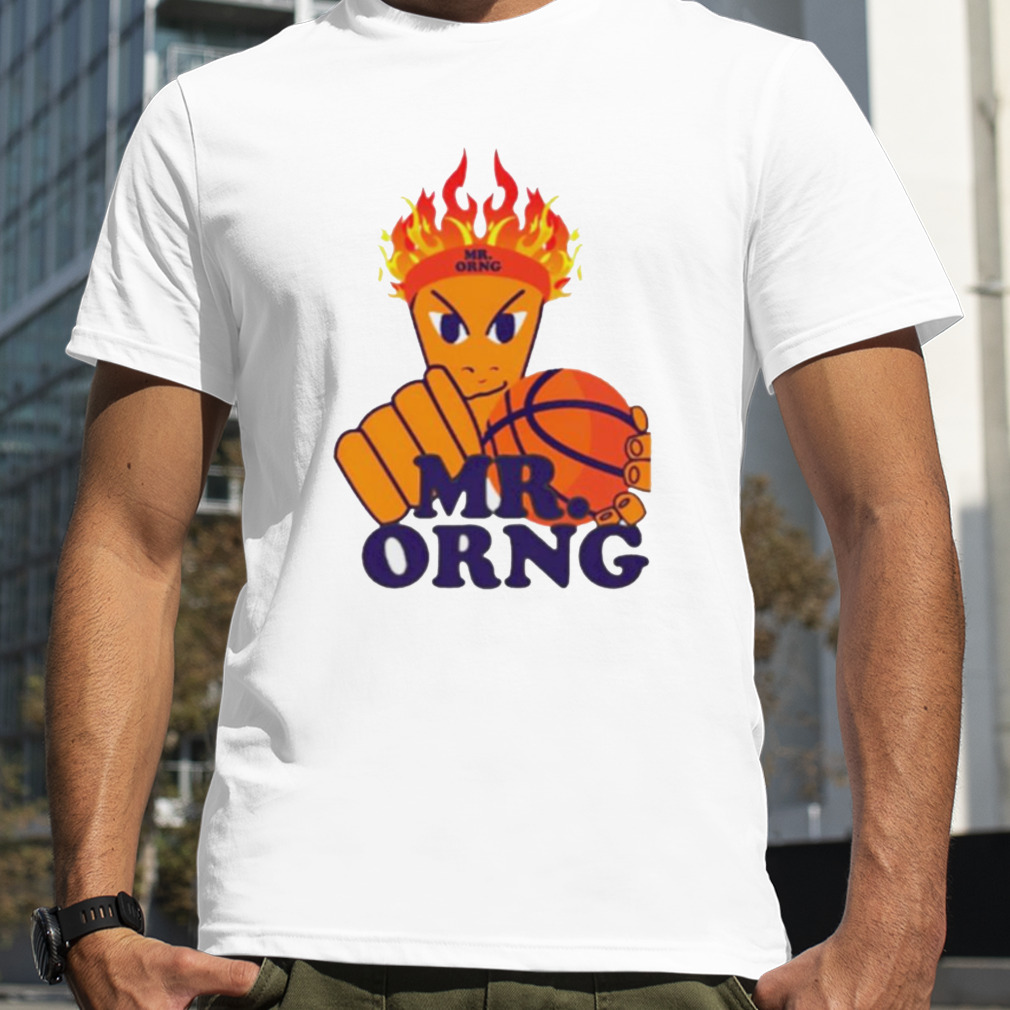 Phoenix Suns Mr Orng shirt
