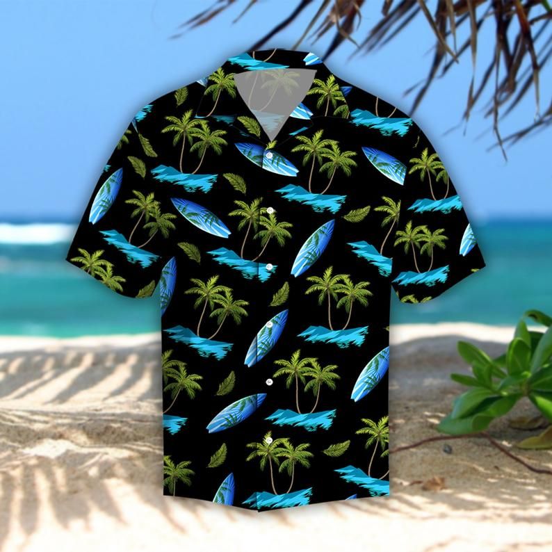 Coconut Island Multicolor Unique Design Hawaiian Shirt