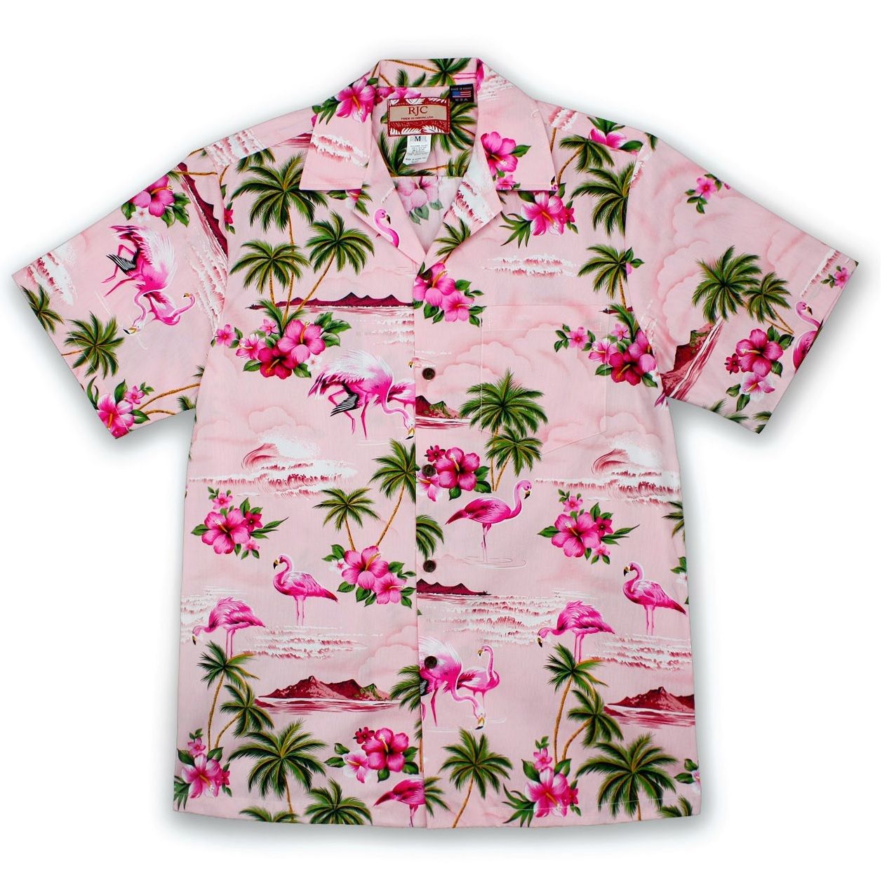 Flamingo Haven Pink Unique Design Hawaiian Shirt
