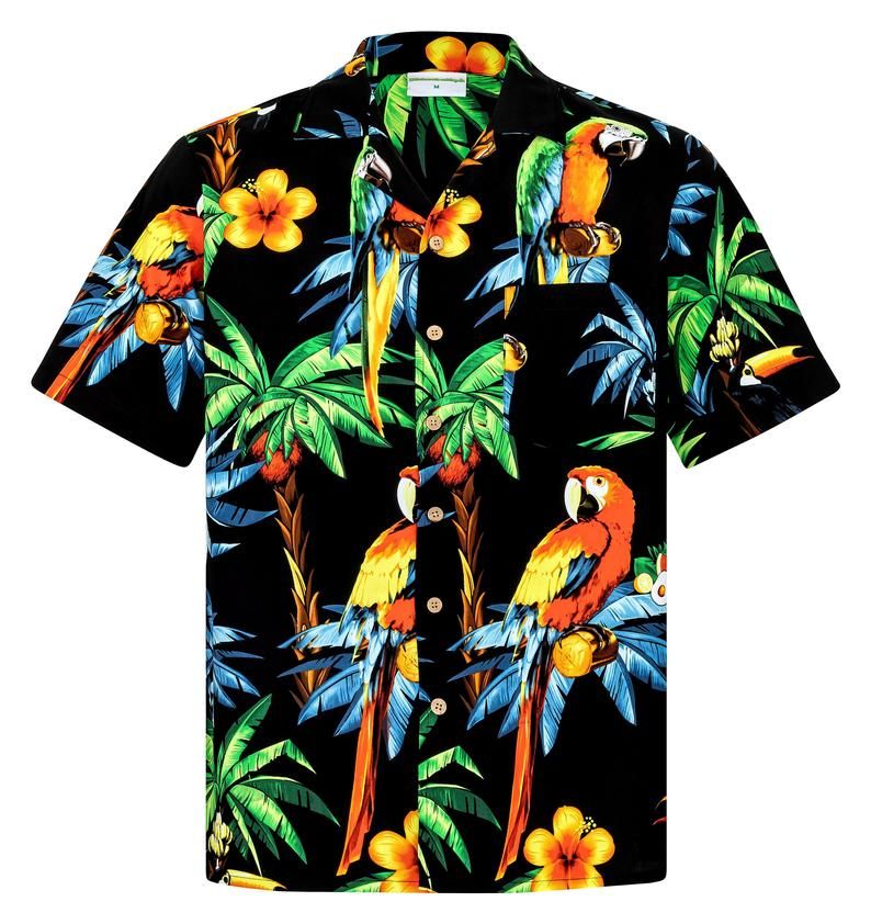 Hawaiian Parrots Multicolor Best Design Hawaiian Shirt