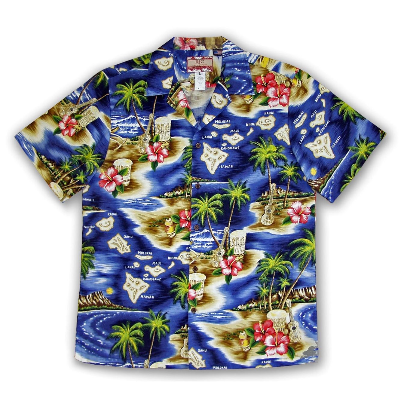 Island Stylin Blue Nice Design Hawaiian Shirt