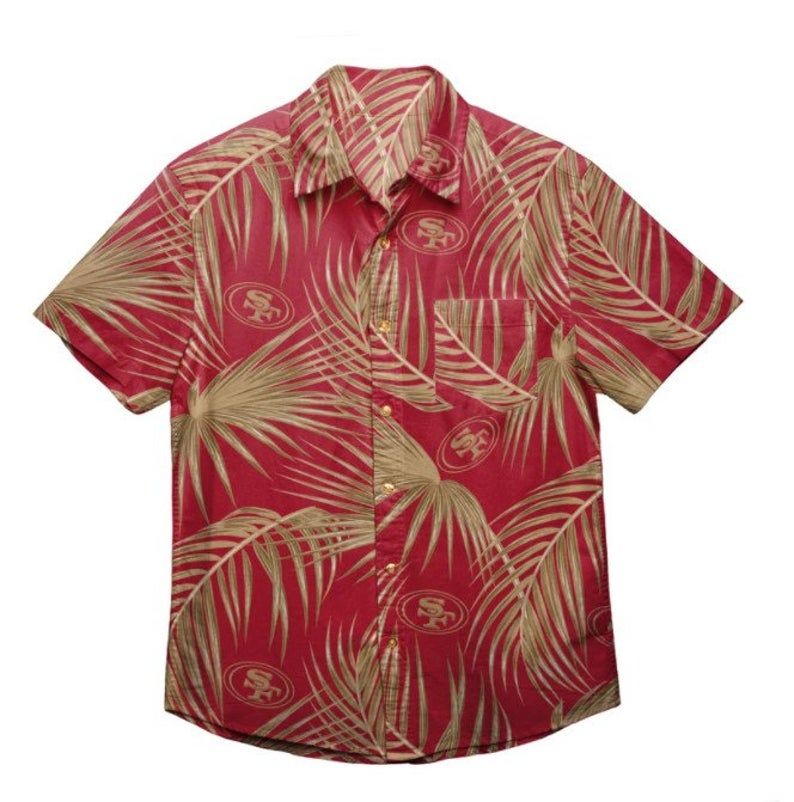 San Francisco Red Brown Best Design Hawaiian Shirt