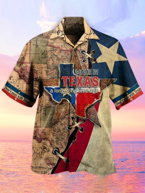 Texas Tan High Quality Hawaiian Shirt