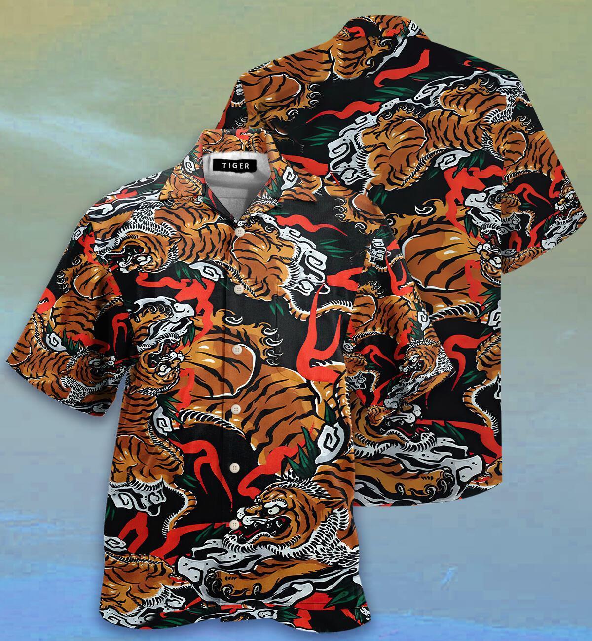 Tiger Japanese Hawaiian Shirt