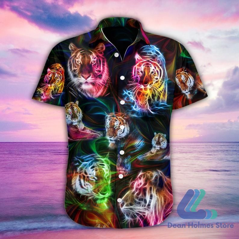 Tiger Multicolor Best Design Hawaiian Shirt