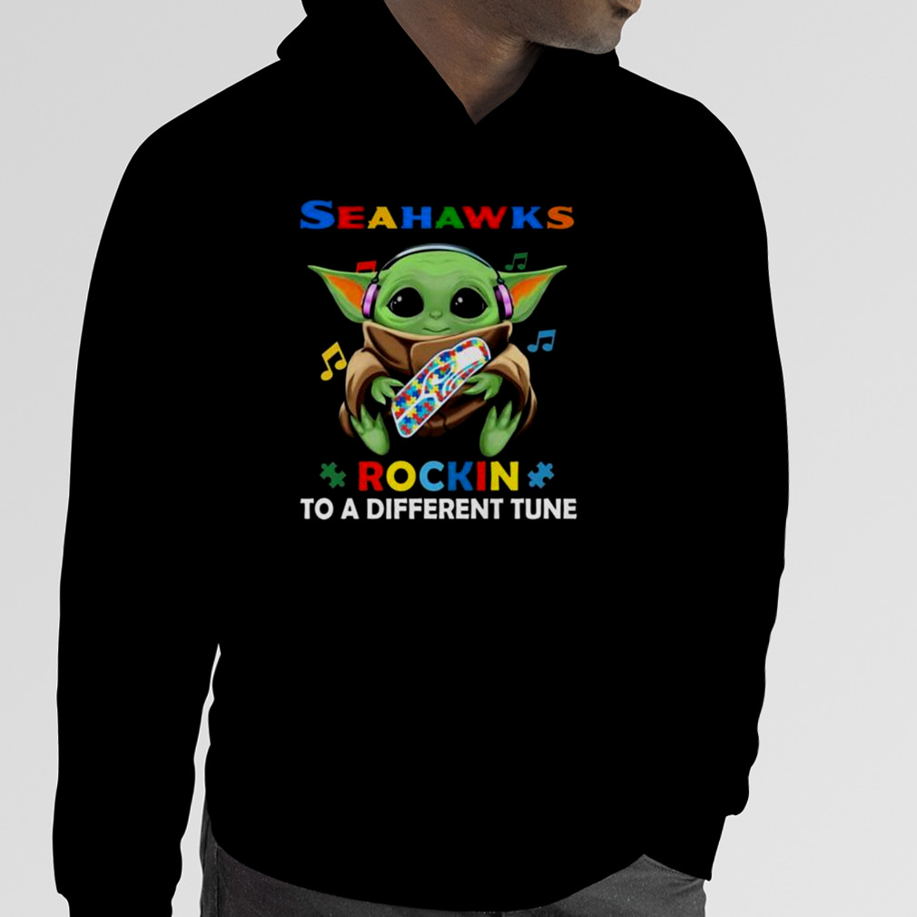 Little Yoda Cute Seahawks Hoodie, NFL Hoodies