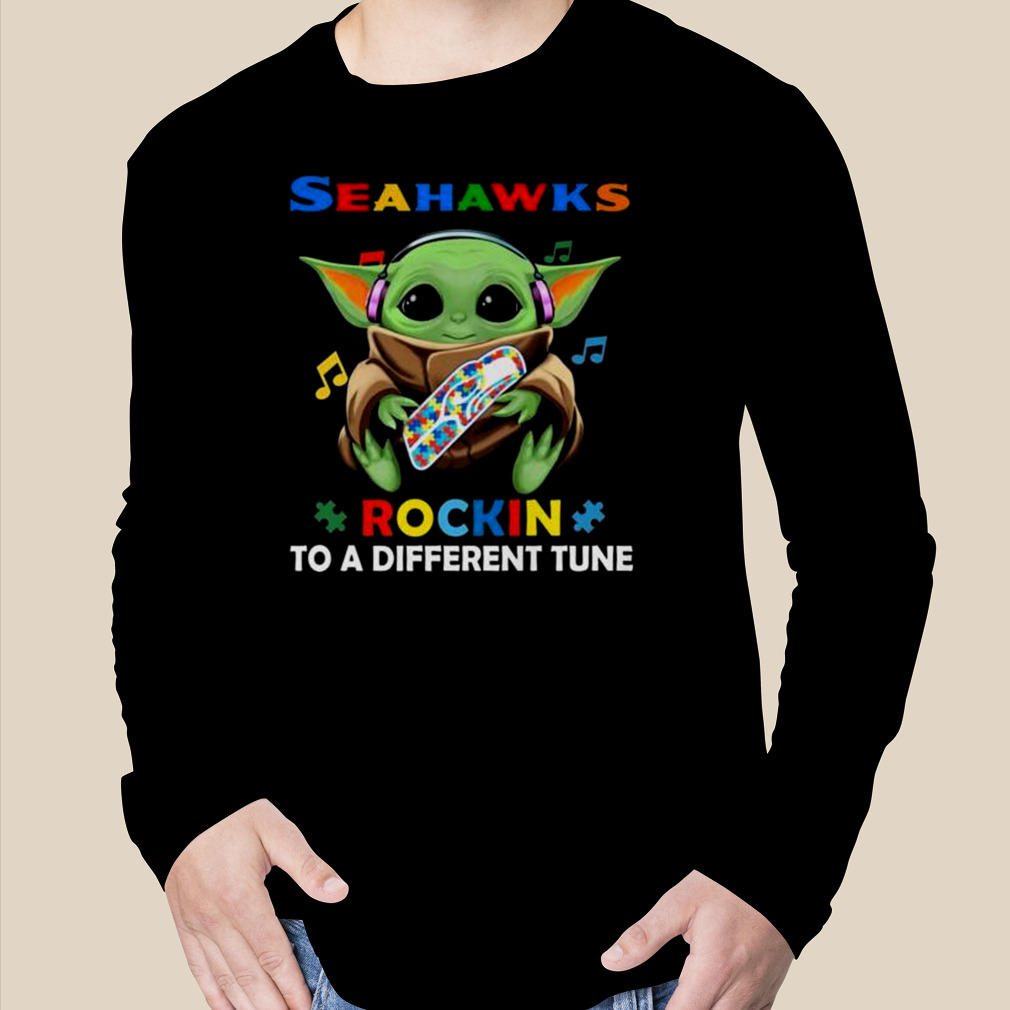 Little Yoda Cute Seahawks Hoodie, NFL Hoodies