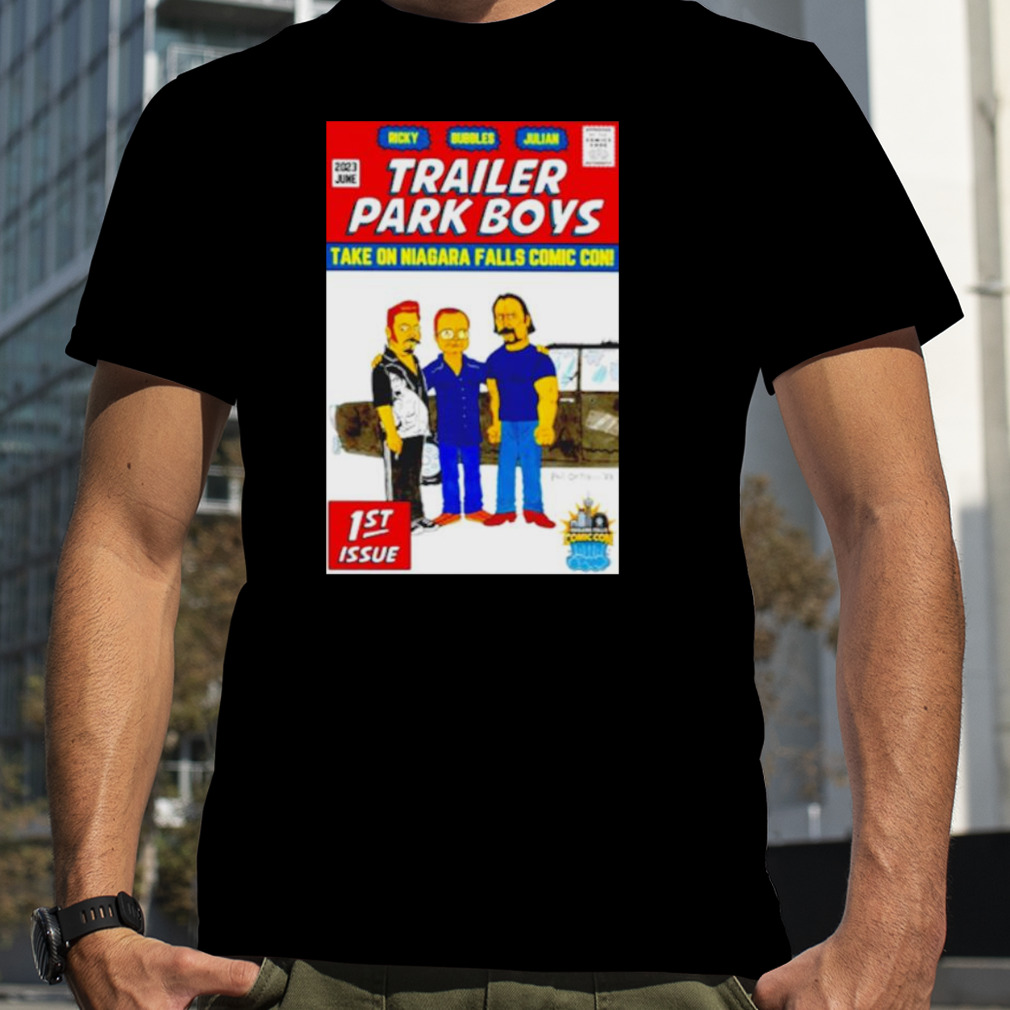Trailer Park Boys take on Niagara fall comic con shirt