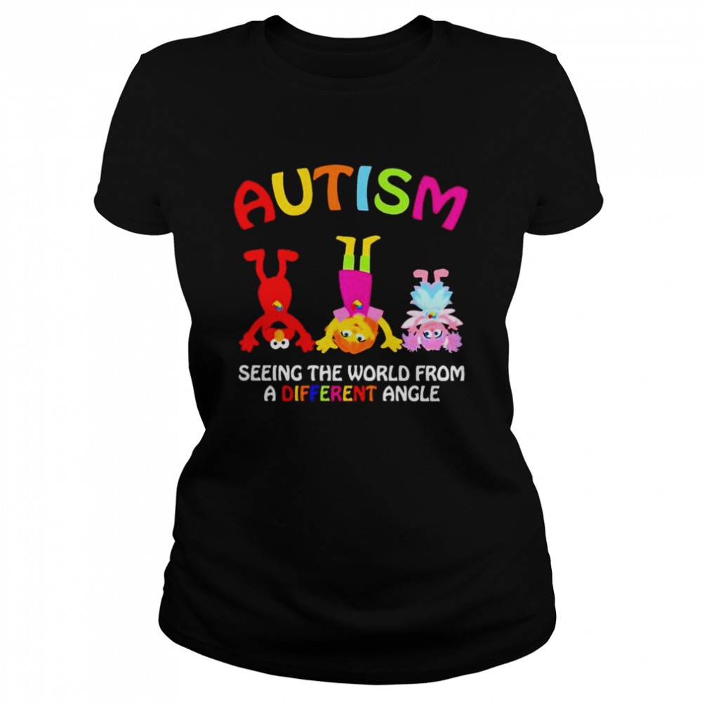 Autism Elmo’s World seeing the world from a different angle shirt