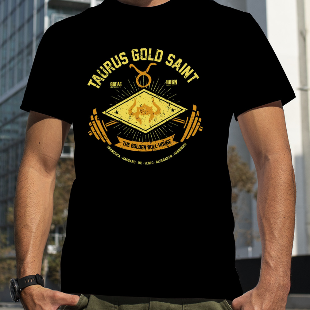 Taurus Gold Saint Vintage Saint Seiya shirt