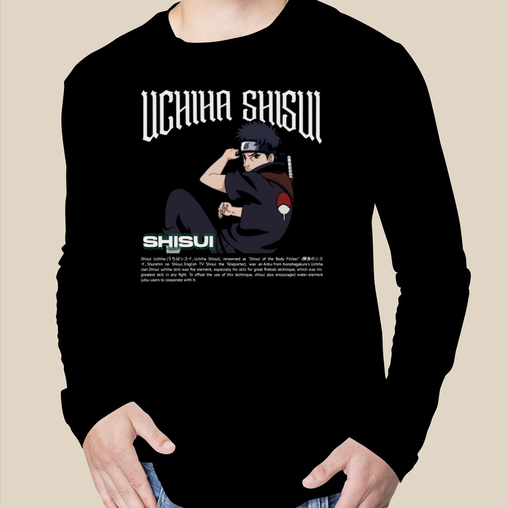 Uchiha Shisui Character In Naruto Shippuden Shirt