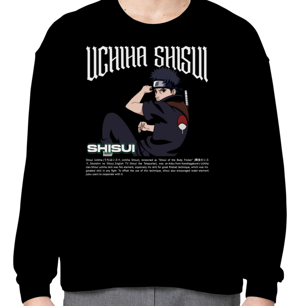 Uchiha Shisui Character In Naruto Shippuden Shirt