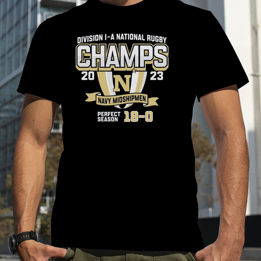 Navy Midshipmen 2023 NCAA Men’s Rugby National Champions T-Shirt