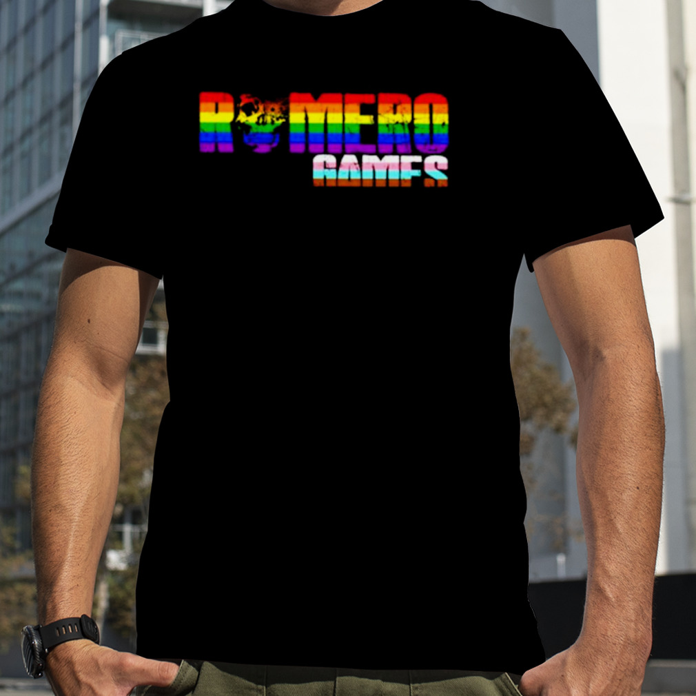 Romero games pride shirt