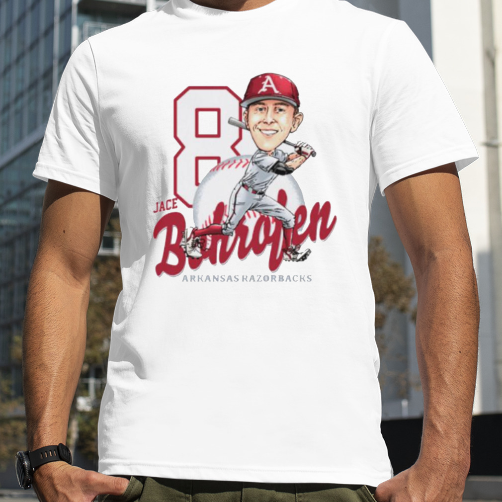 Jace Bohrofen Caricature Arkansas Razorbacks shirt
