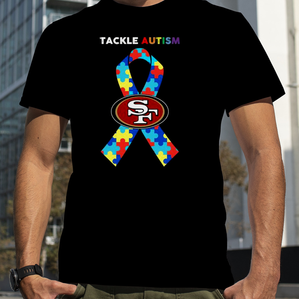 Original San Francisco 49ers Tackle Autism Awareness Sweatshirt