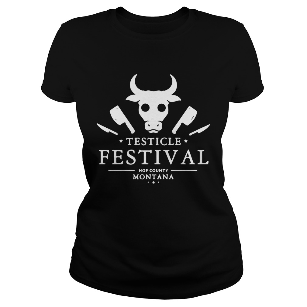 Testicle Festival Hop County Montana shirt