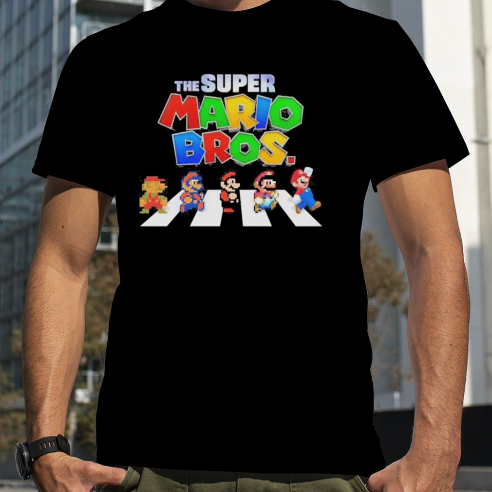 The Super Mario Bros Abbey Road 2023 T-Shirt