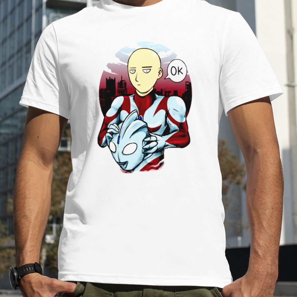 The True Hero Ultraman One Punch Man shirt