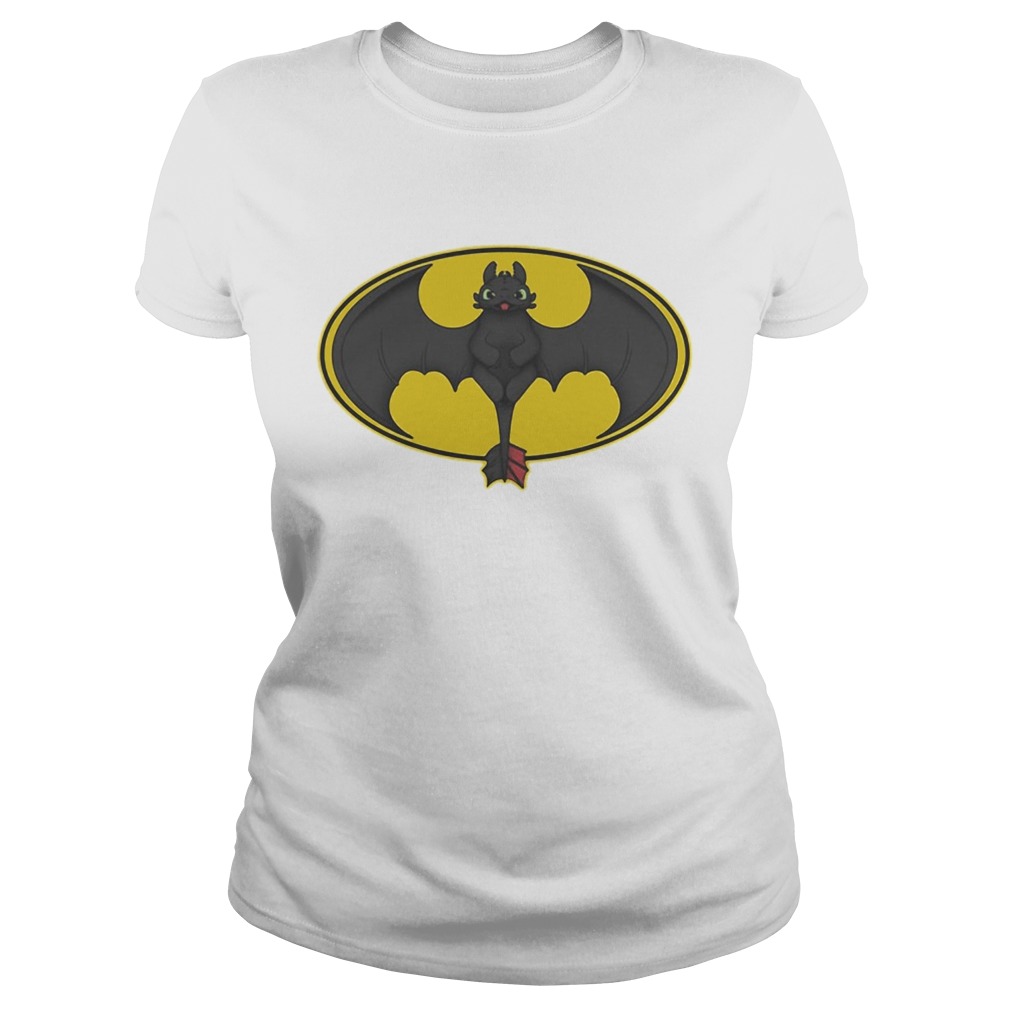 Toothless logo Batman how to train your Bat shirt