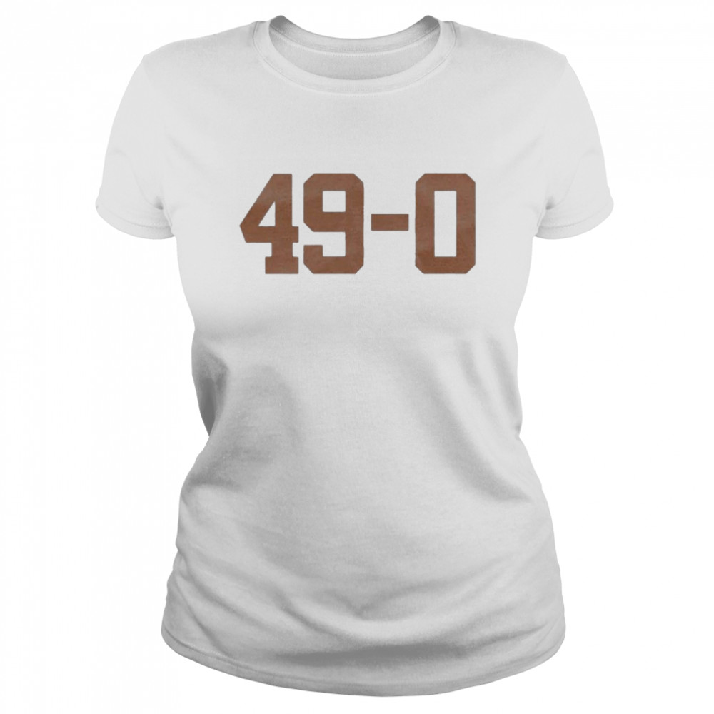 texas Longhorns 49-0 Shirt