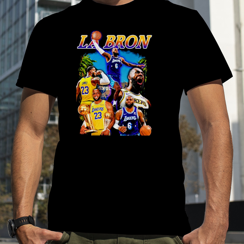 LA Lebron James Heavyweight shirt