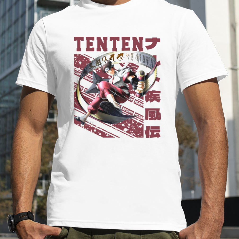 Tenten Character From Naruto Shippuden shirt