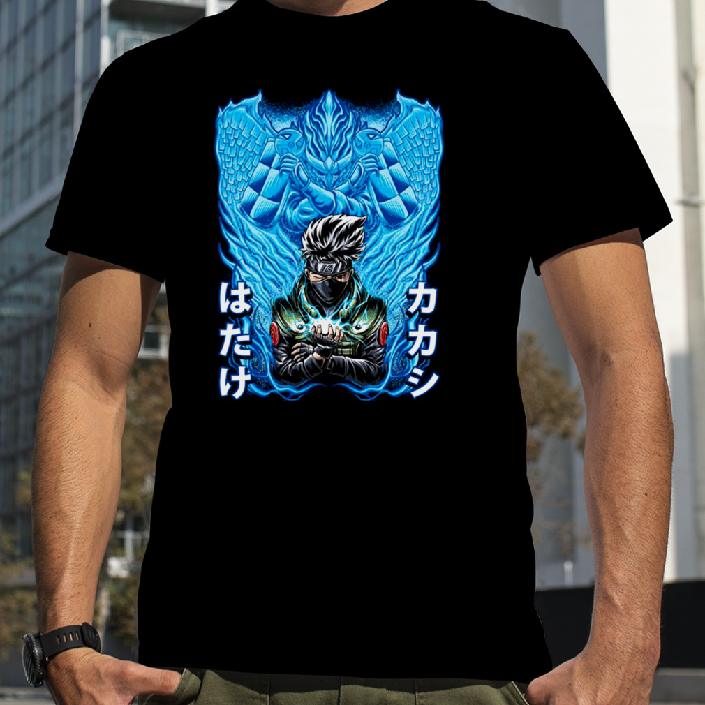 Kakashi Hatake With Susanoo Blue Art Naruto Shippuden shirt