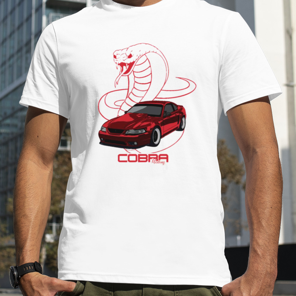 0304 Mustang Cobra Snakes Graphic shirt