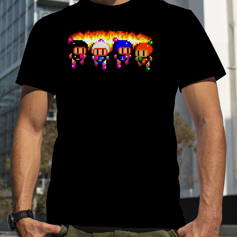Don’t Look At The Explosion Bomberman shirt