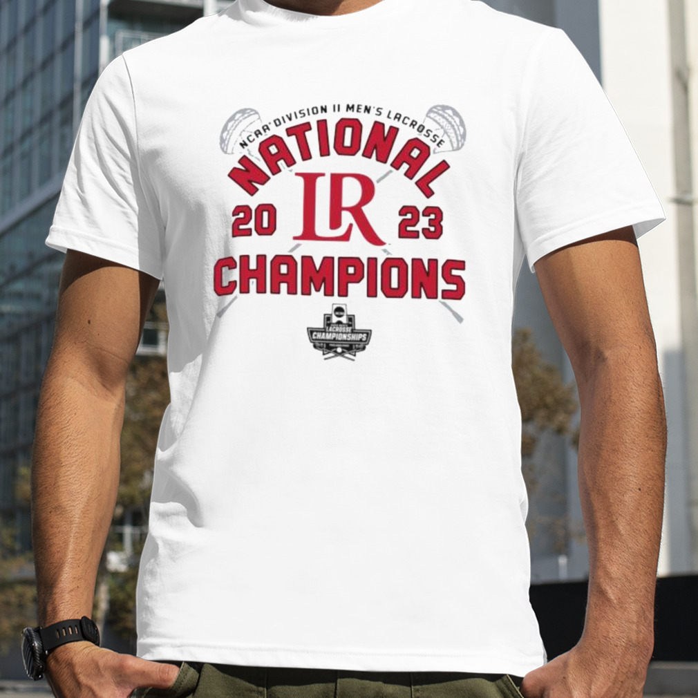 Lenoir-Rhyne University 2023 NCAA Division III Men’s Lacrosse National Champions shirt