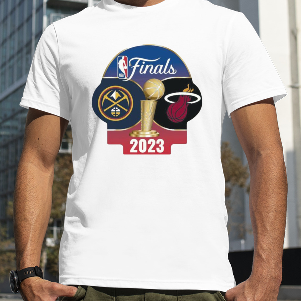 Miami Heat Vs Denver Nuggets 2023 NBA Finals Dueling Shirt