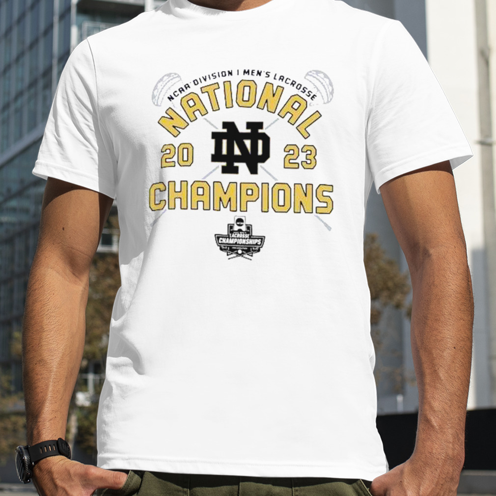 Notre Dame Fighting Irish 2023 NCAA Men’s Lacrosse National Champions shirt