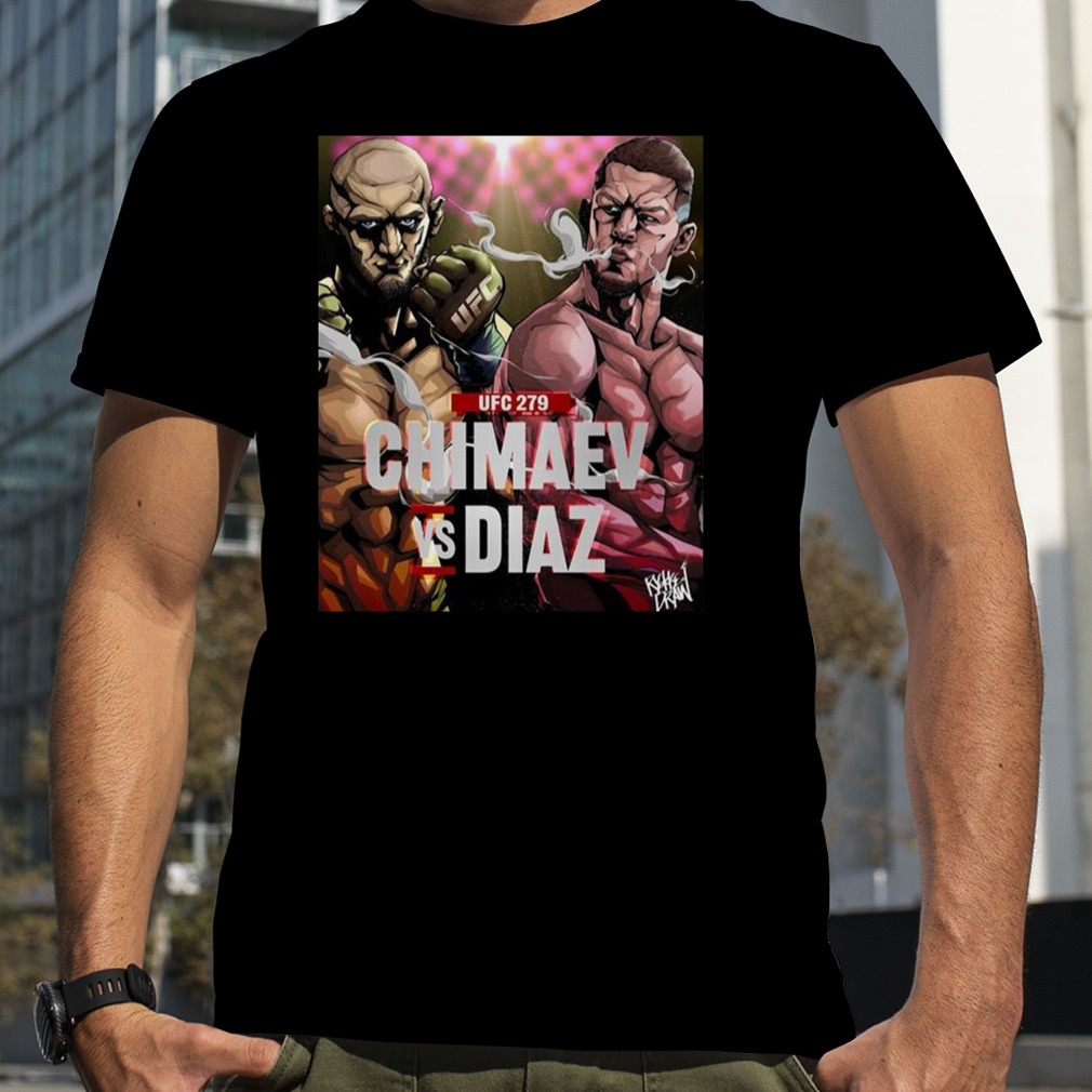 Chimaev Vs Diaz Active Anime Graphic Ufc Mma Fighter shirt