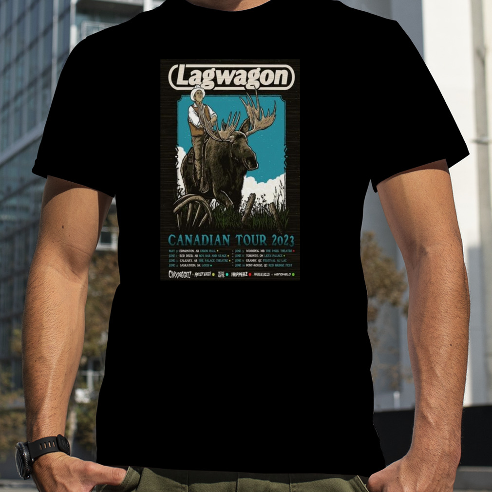Lagwagon Canadian Tour 2023 Shirt